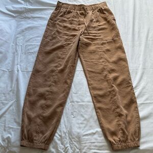 Abercrombie & Fitch Casual Tan Jogger Drawstring Pants
